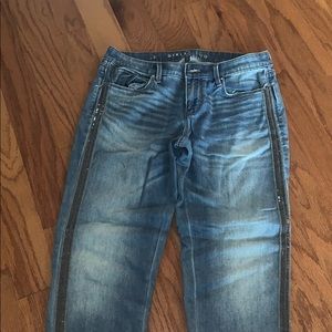 White House black market girlfriend jeans